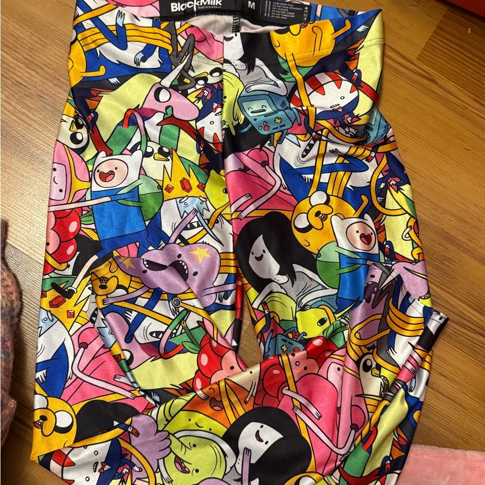 Black milk clothing adventure time leggings M